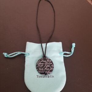 Tiffany & Co. Ireland Bone Note Necklace